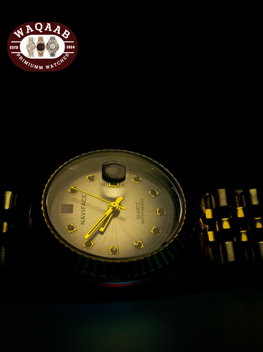 RLX Bold Black Chain Watch